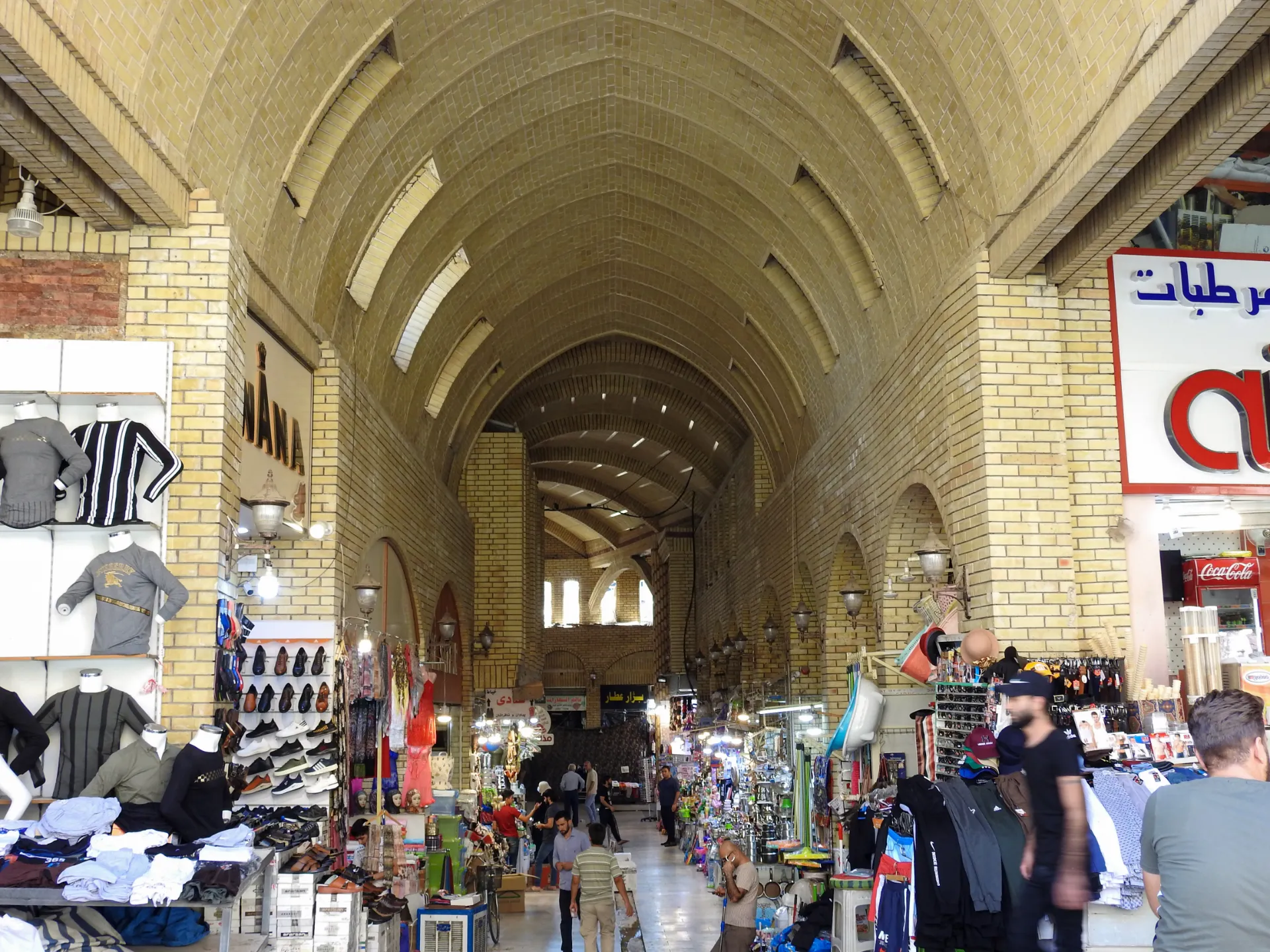 Erbil Qaysari Bazaar interior