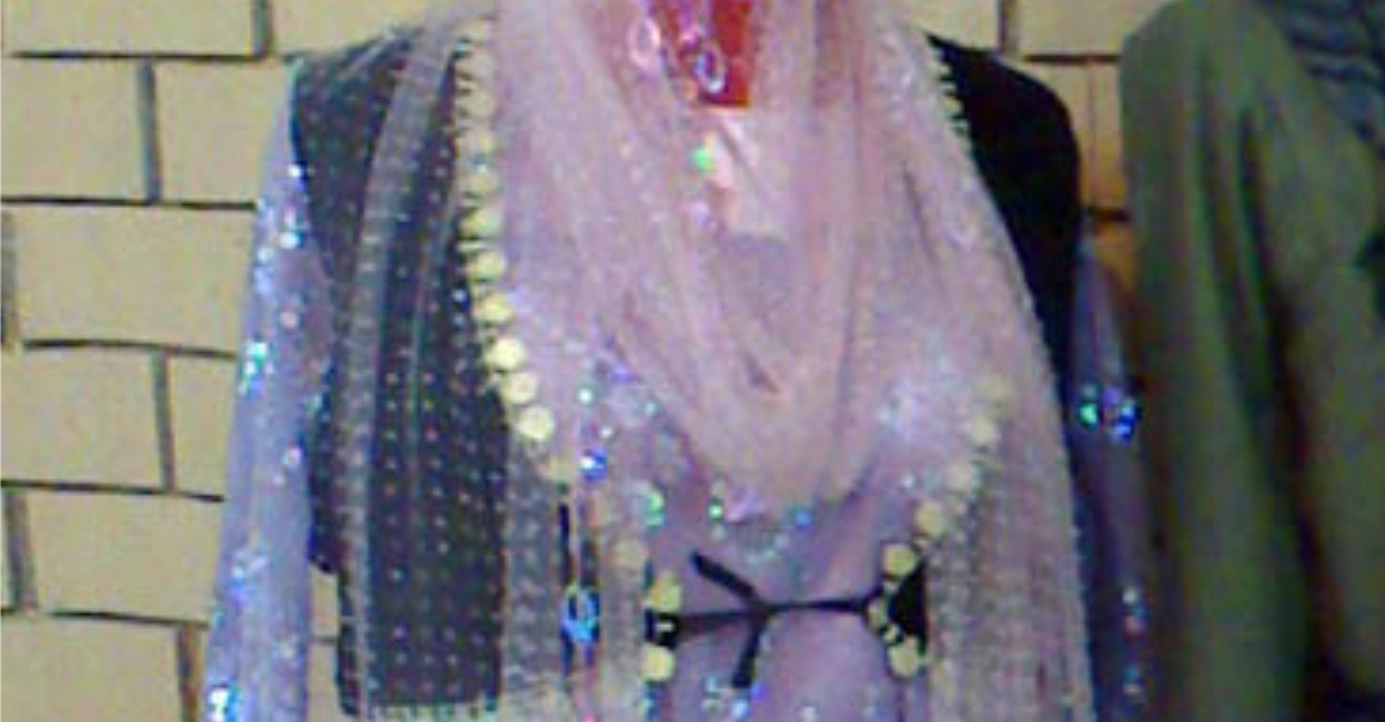Kurdish Qurte — embroidered bolero vest with metallic zari threadwork