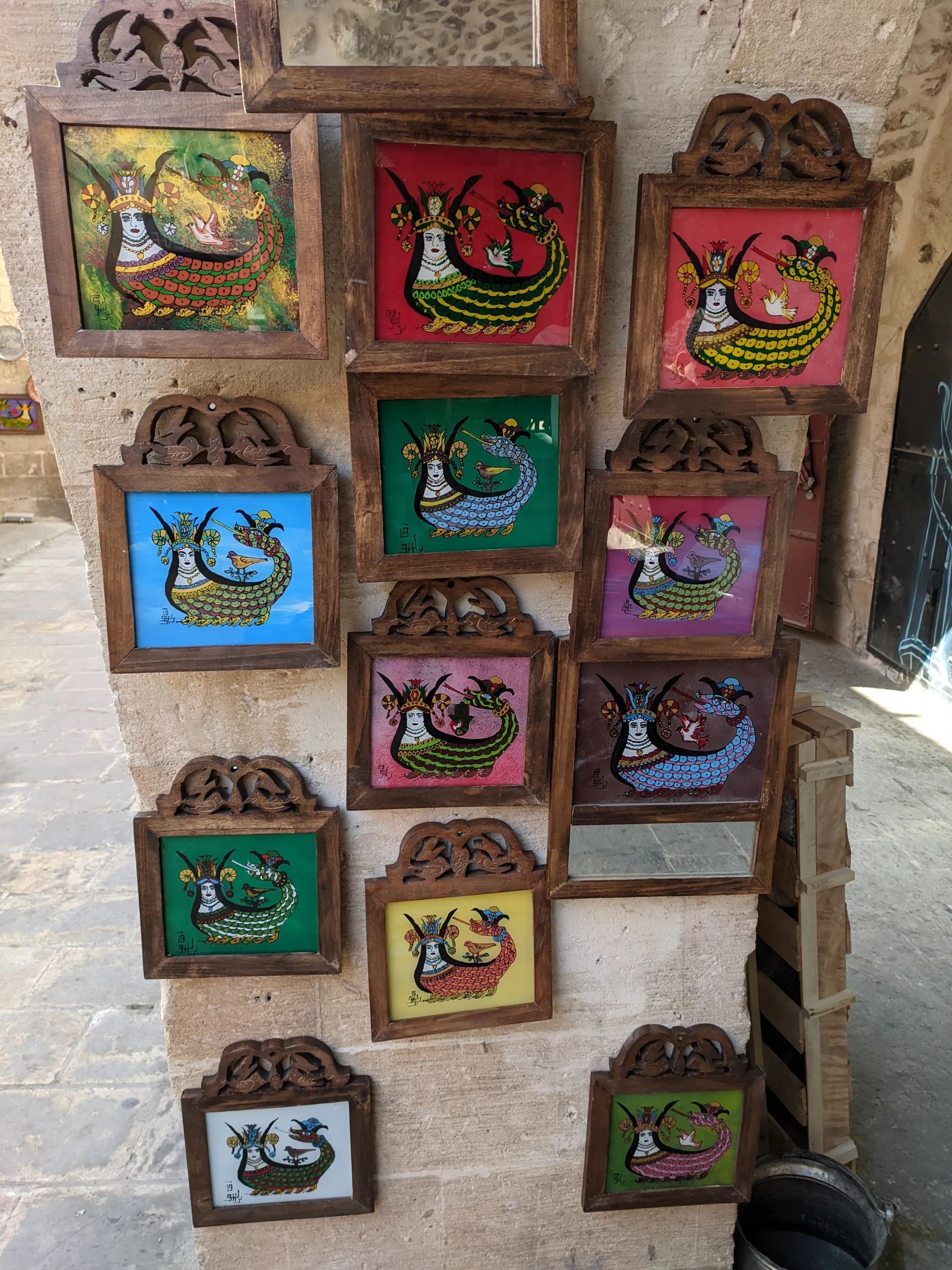 Artwork featuring Shahmaran, Mardin