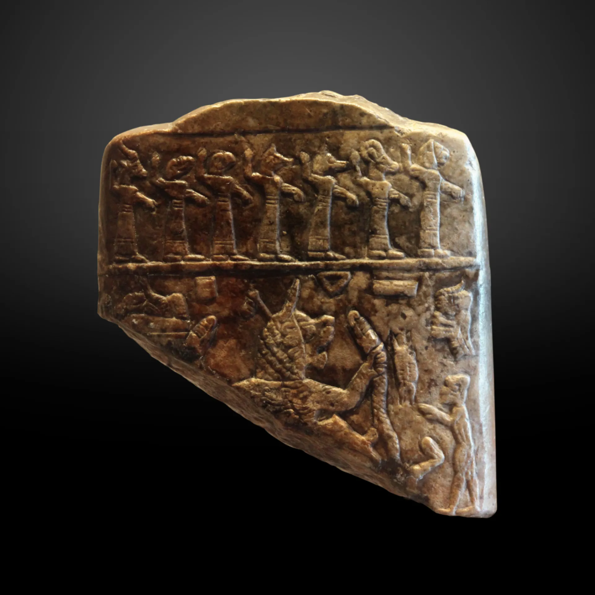 Tablet AO 7088, demon plaque, Louvre Museum