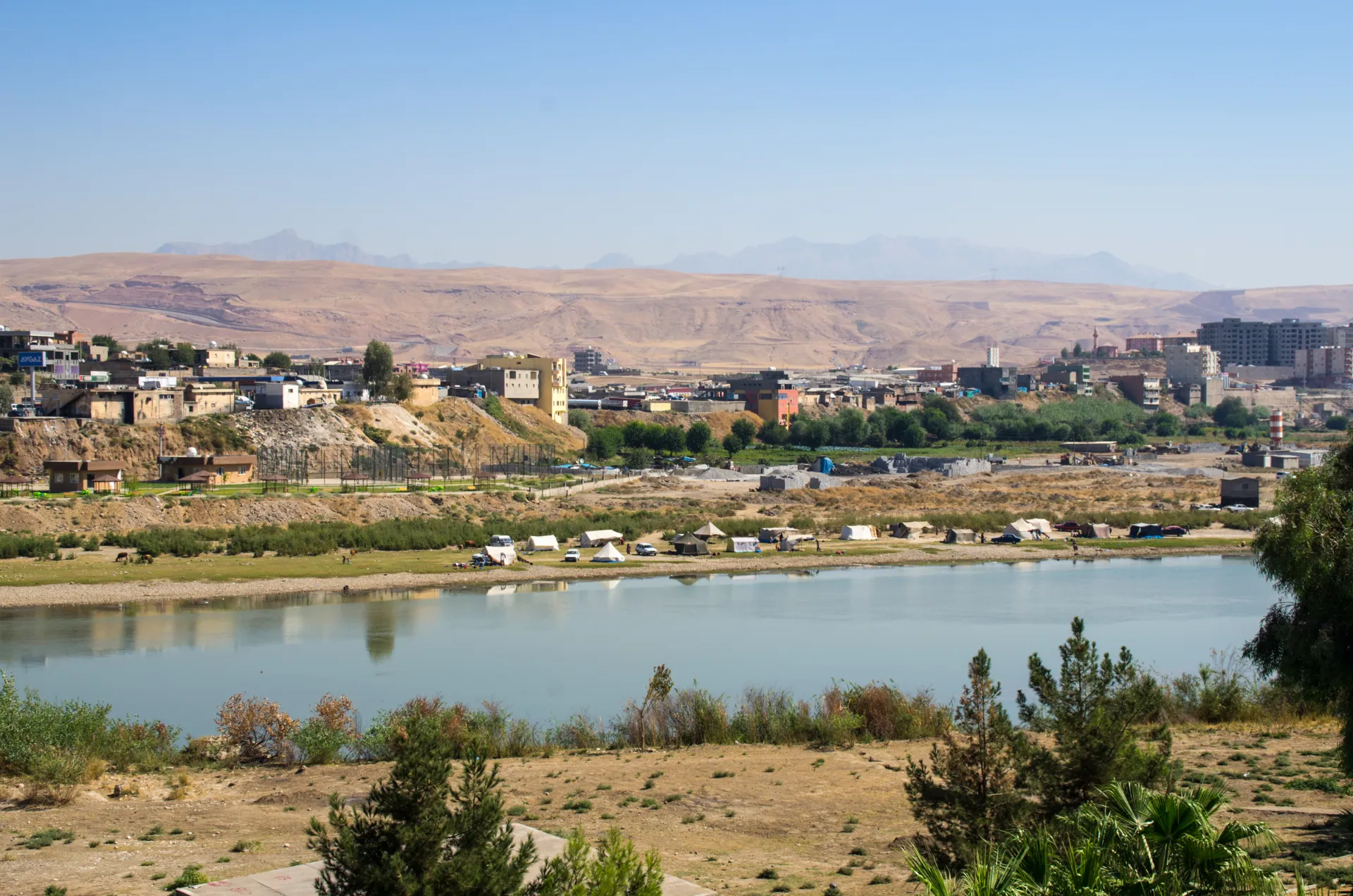 The Tigris River at Cizre, 1973
