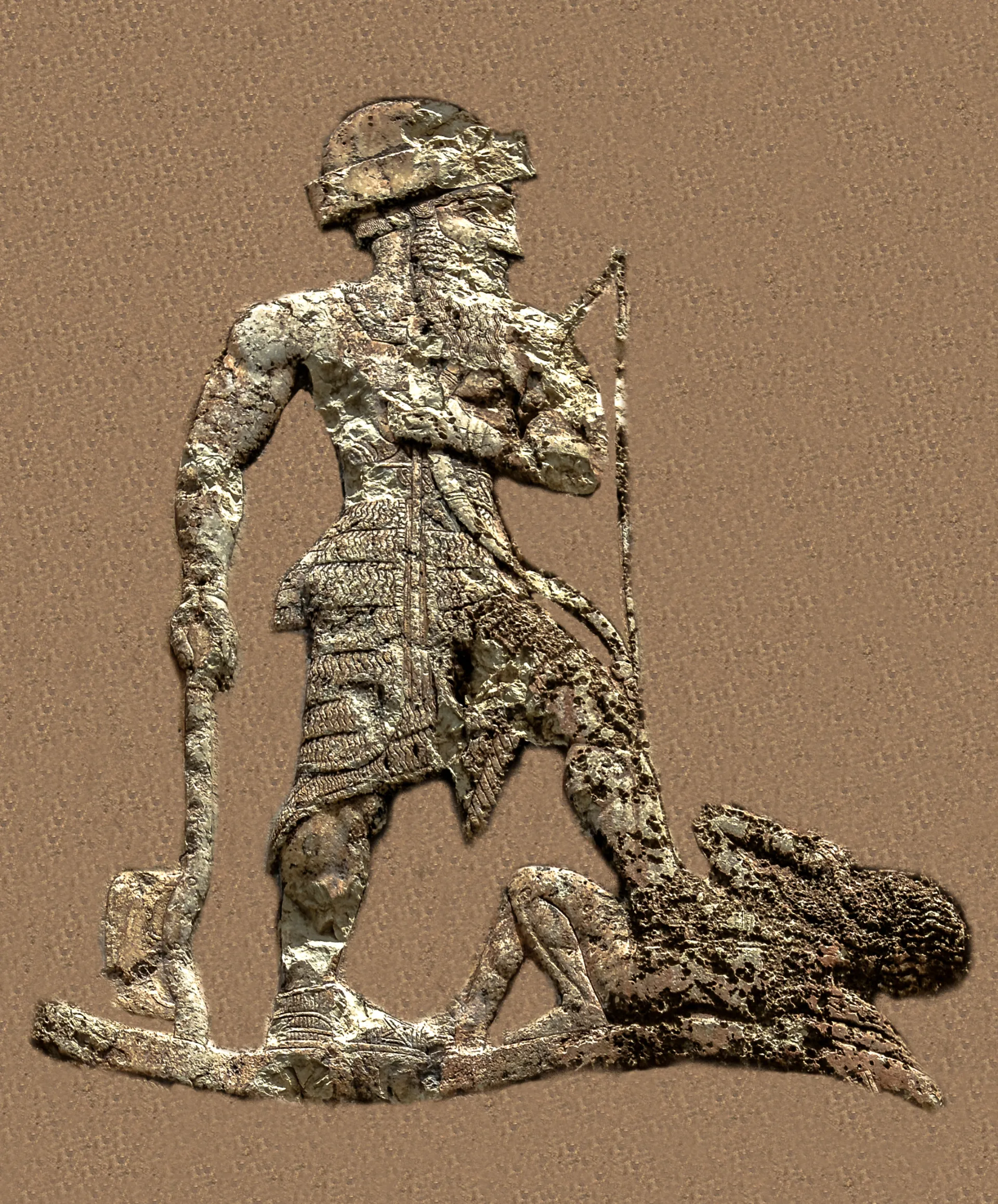 Rock relief of King Anubanini of the Lullubi