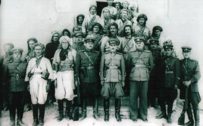 Mustafa Barzani in Mahabad, 1946